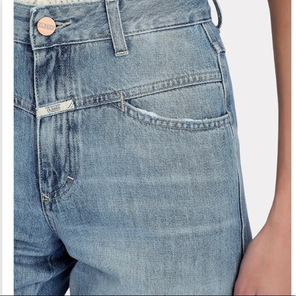 Closed X-Pose High-Rise Straight-Leg Jeans (29) - Picture 3 of 10